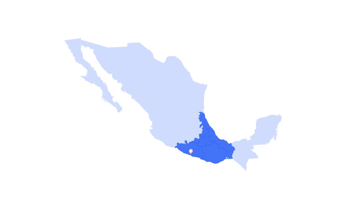Cobertura de servicio KONE Acapulco