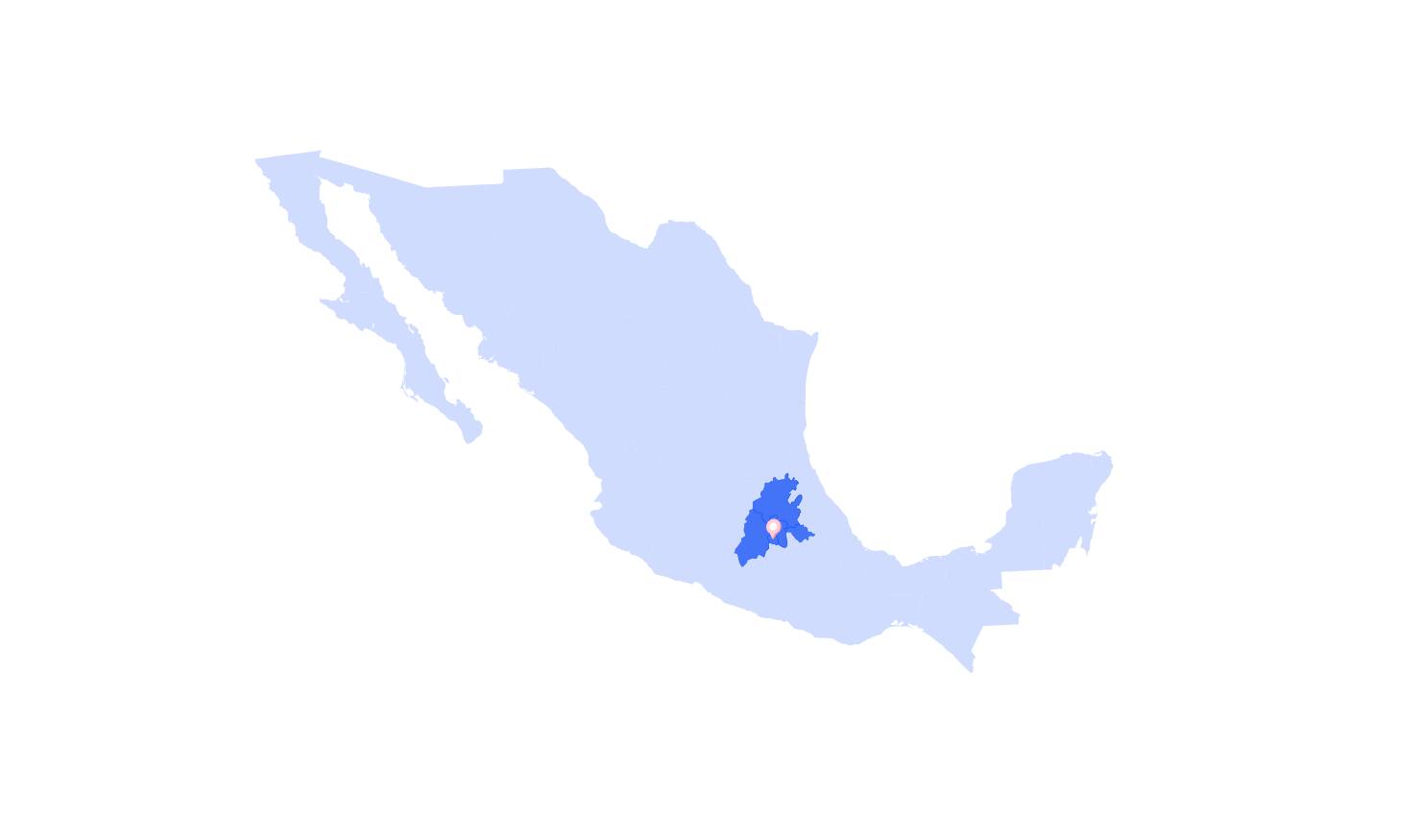 Cobertura de servicio KONE Ciudad de México