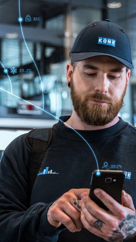 Garantiza un flujo de personas ininterrumpido con 24/7 Connected Services