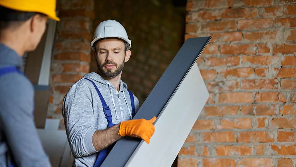 Trabajador en construcción